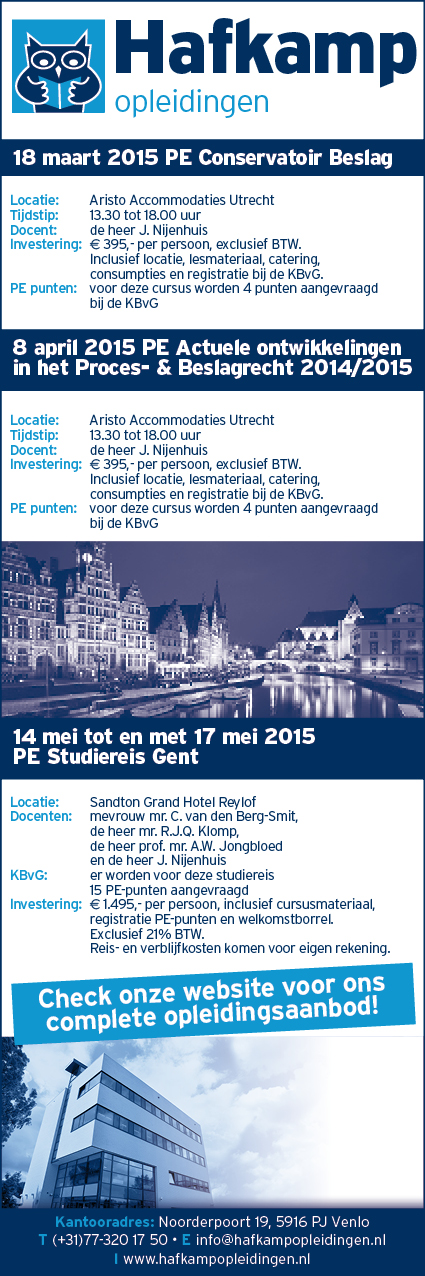 Hafkamp OP Advertentie feb2015