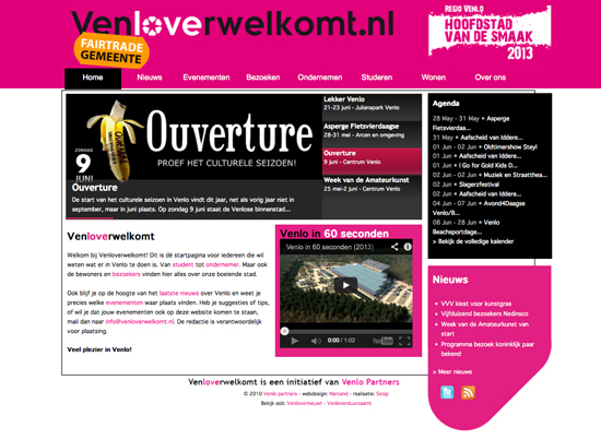 venloverwelkomtsite
