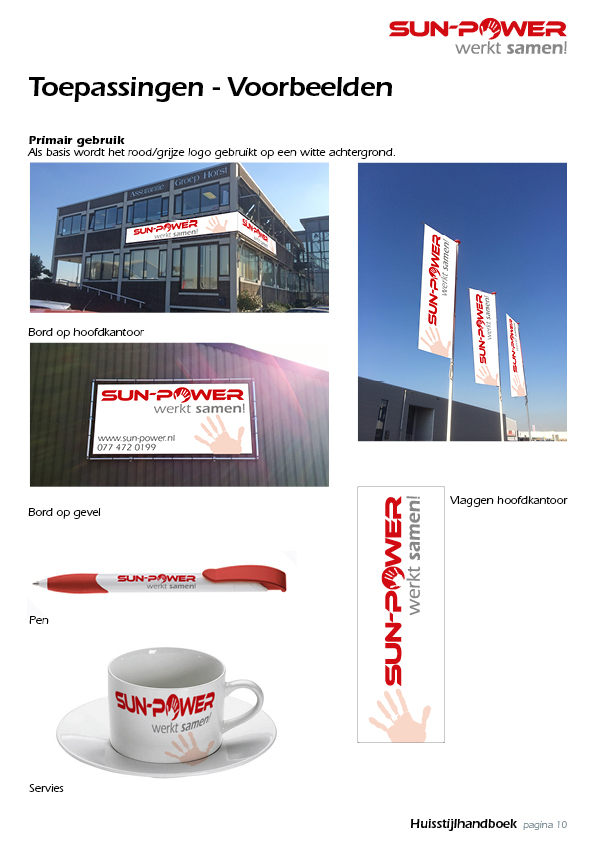 Sunpower HuisstijlHandboek