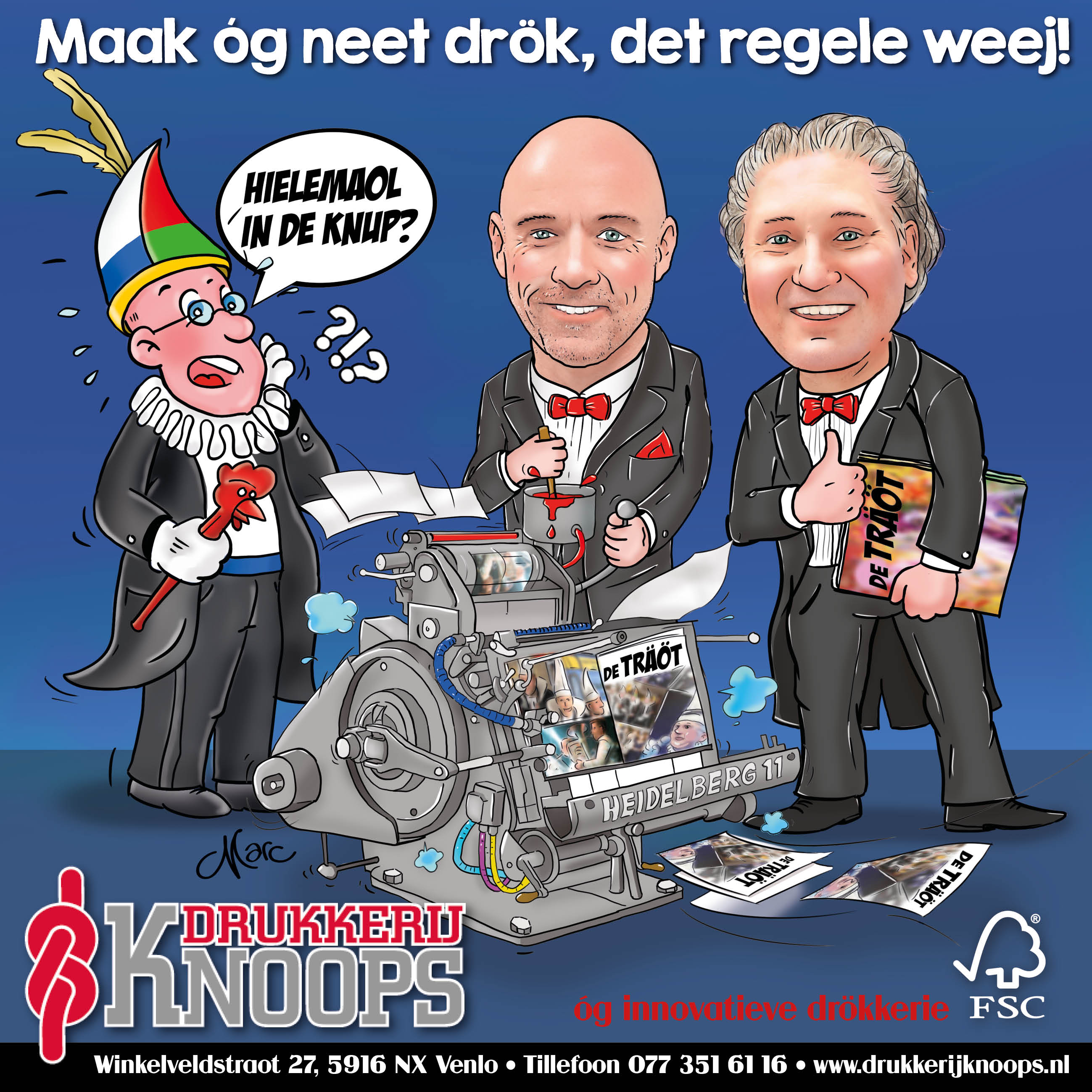 Traot advertensie Knoops DEF